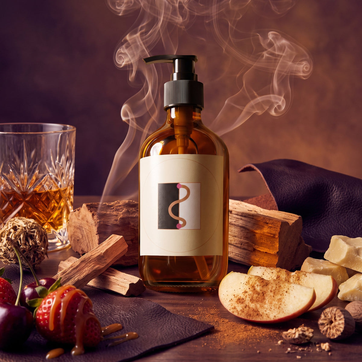 Nkinkyim Co. Autumn Body Wash – pumpkin spice, apple cider and cherry scents
