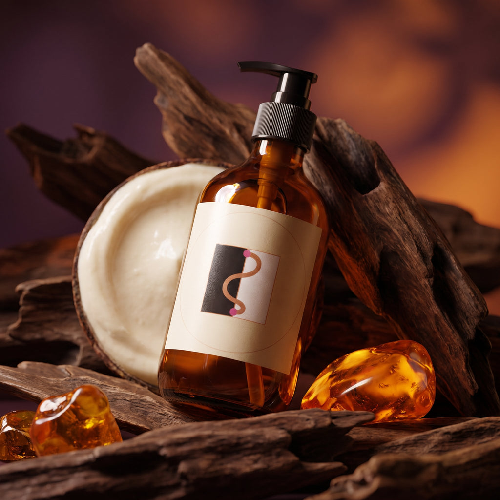 Nana Body Wash by Nkinkyim Co. – oud, coconut vanilla and amber