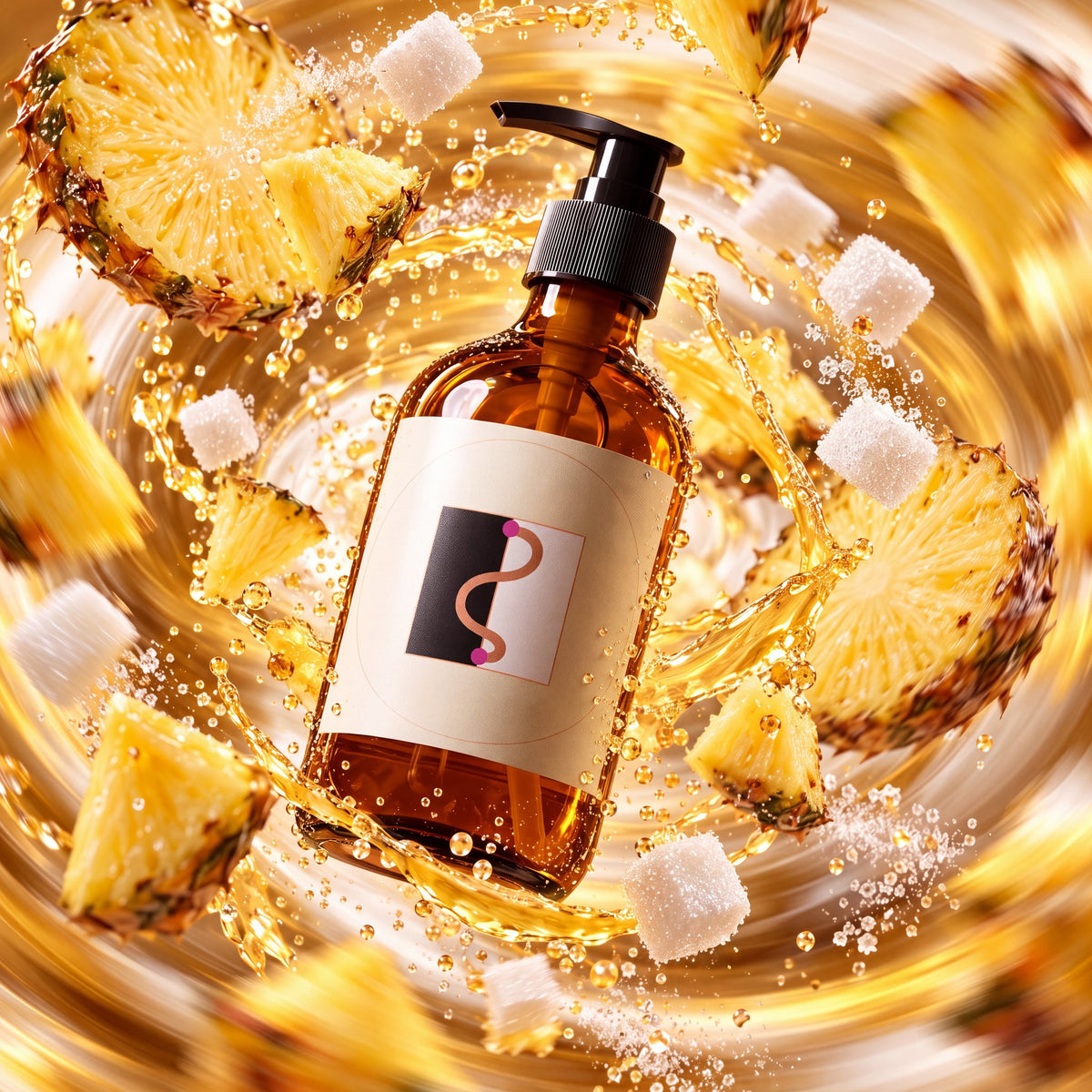 Nkinkyim Co. single-note body oil and body wash